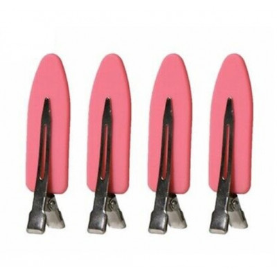 Creaseless Clips - Pink 4 Pack